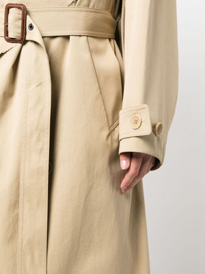 Áo khoác nữ lông dê Chất liệu Flax thu đông 2023