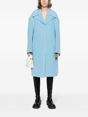MARNI Blue Wool Jacket for Women - FW23