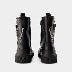 DOLCE & GABBANA Luxurious Black Sicily Boots for Women - FW23 Collection