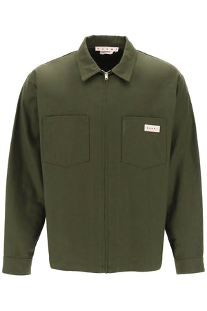 MARNI Casual and Comfortable Overshirt for Men - SS24 Collection