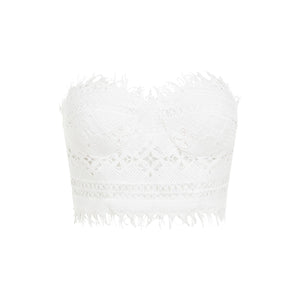 ERMANNO SCERVINO White Polyester Top for Women - SS24 Collection