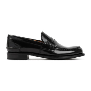 CHURCH'S Contemporary Elegance with Polished Leather Loafers