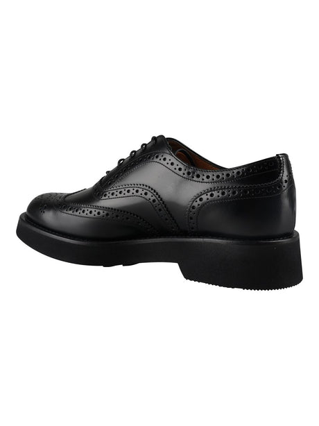 CHURCH'S Perforated Leather Oxford Shoes for Women