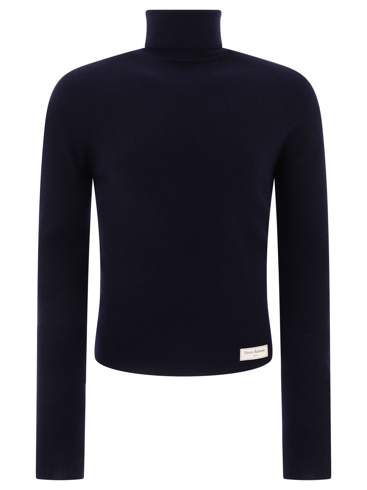 BALMAIN Luxurious Navy Sweater for Men - FW24 Collection