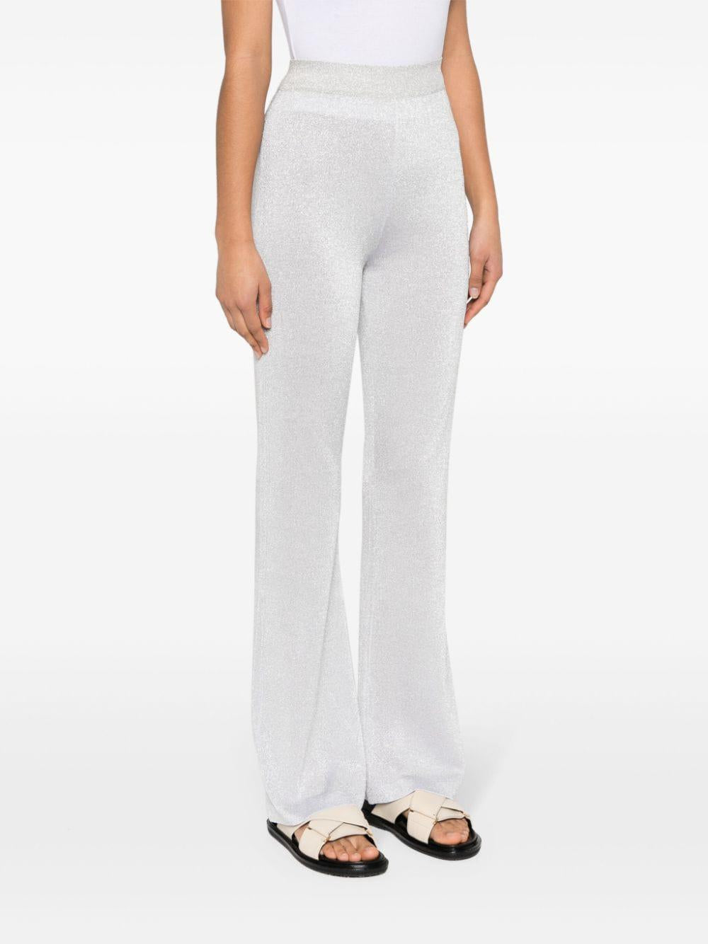 MISSONI Metallic Straight Leg Trousers for Women - Spring/Summer 2024 Collection