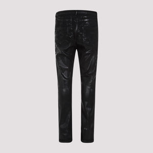 DRKSHDW Men's Black Cotton Pants - SS24