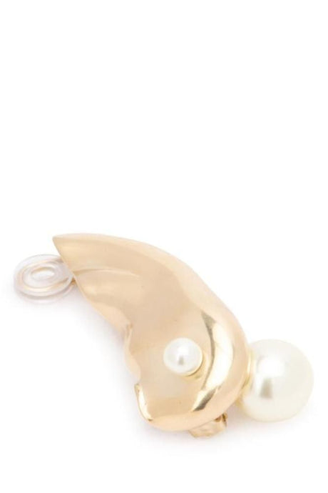 DIOR Stunning Gold and White Earrings for Women - SS22 Collection