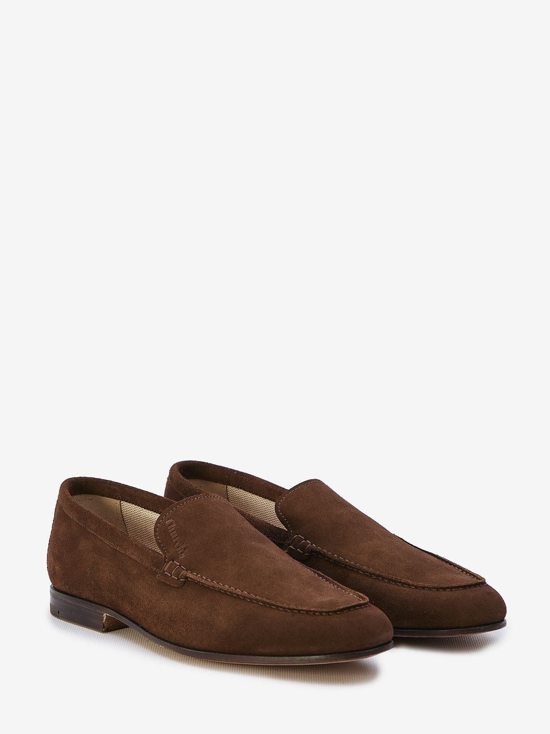 CHURCH'S Soft Brown Suede Loafers for Men