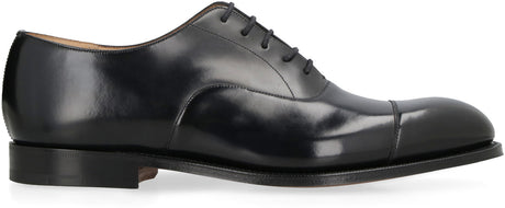 CHURCH'S Classic Leather Lace-Up Shoes for Men in Black