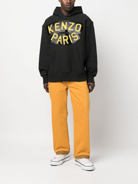 KENZO Bold Cotton Hoodie for Men - Effortless Style and Classic Luxury