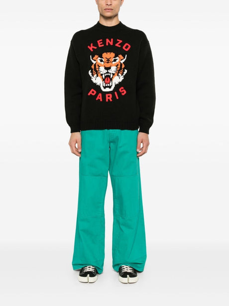 KENZO Lucky Tiger Wool-Blend Sweater