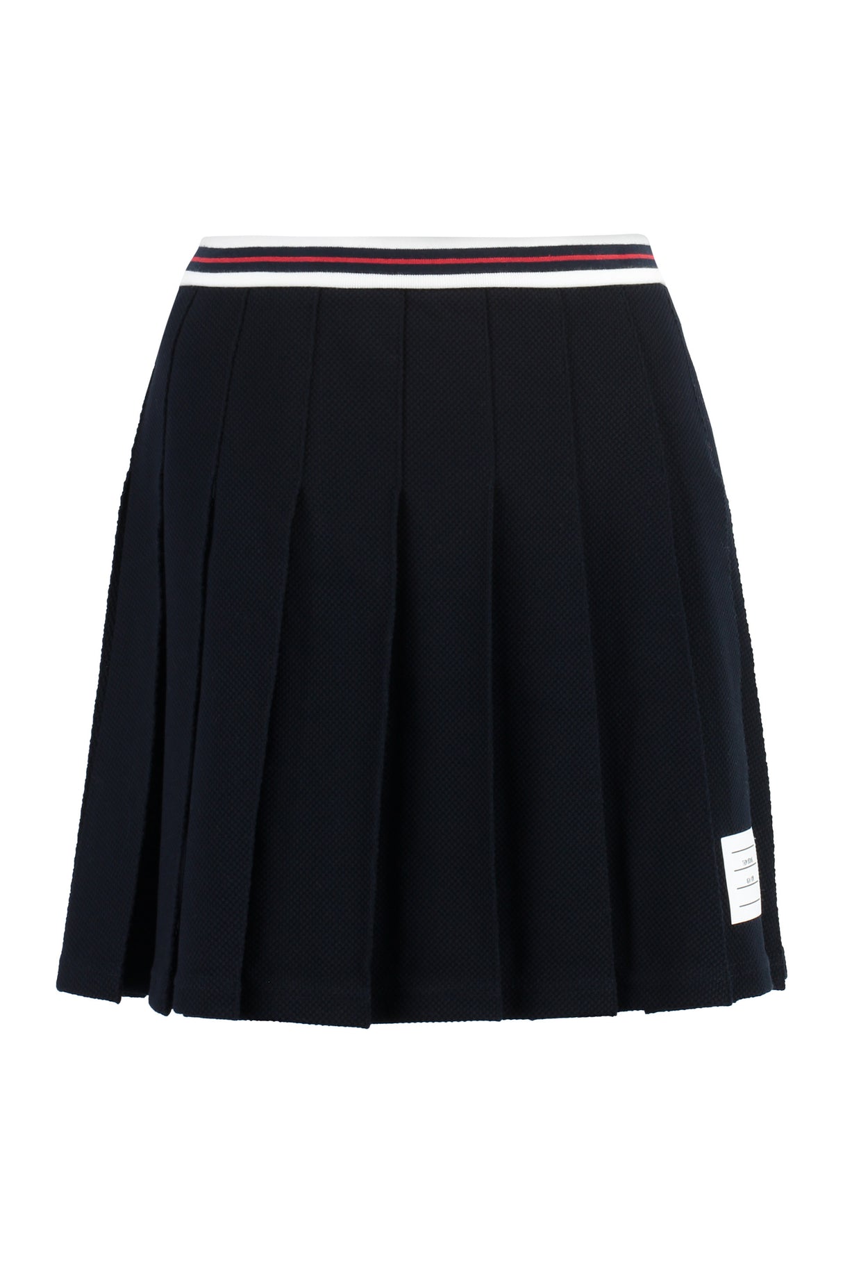 THOM BROWNE Blue Cotton Skirt for Women - FW23 Collection