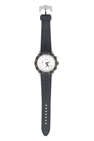 男士黑色橡胶手环手表- SS23