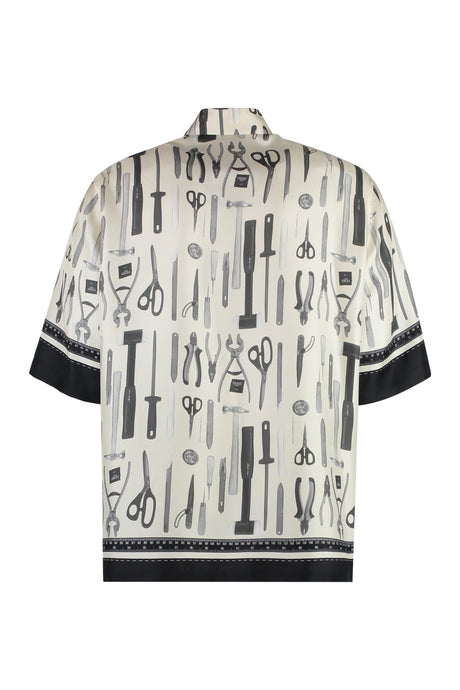 Men's Sambuco Silk Shirt - SS24 Collection