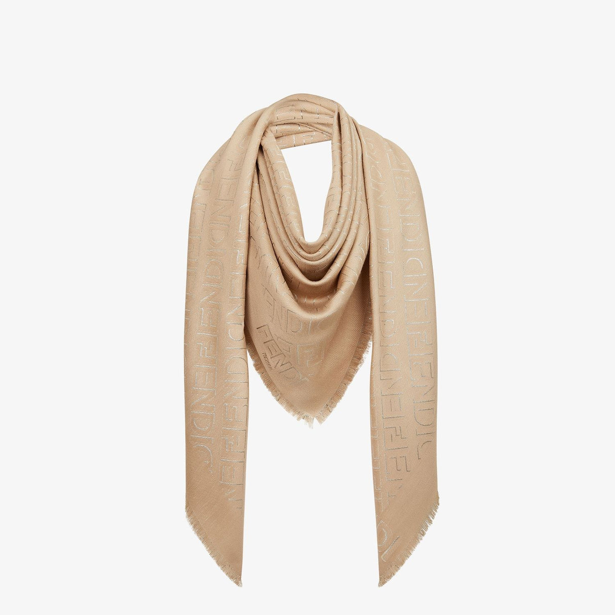 FENDI Luxurious Diagonal Scarf for Women - FW23 Collection