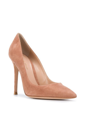 GIANVITO ROSSI Praline Suede Pumps for Women from FW22 Collection