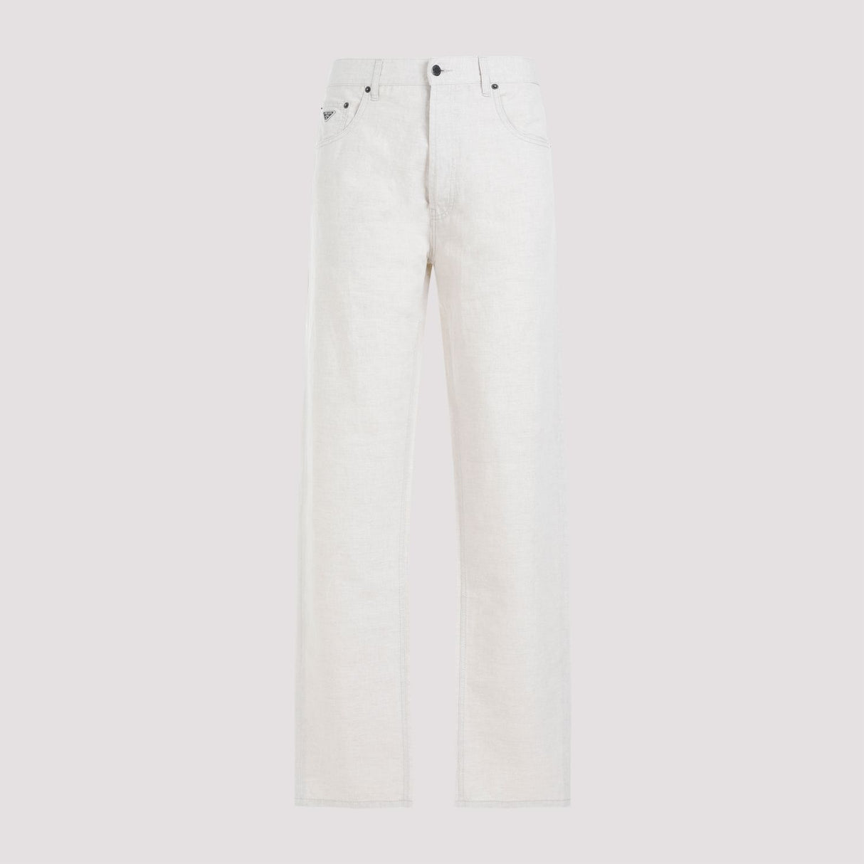 Quần jeans bông cổ điển dành cho nam giới trong màu trung tính | Bộ sưu tập SS24