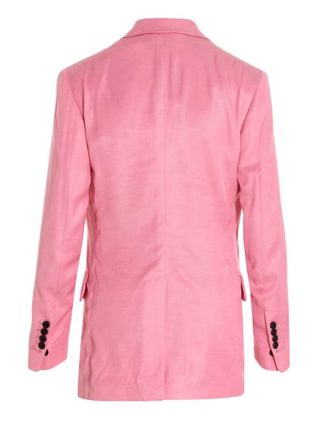 Áo khoác đơn giản SS23 màu hồng & tím cho phụ nữ