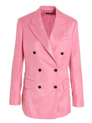 Stylish Pink and Purple SS23 Women's Outerwear