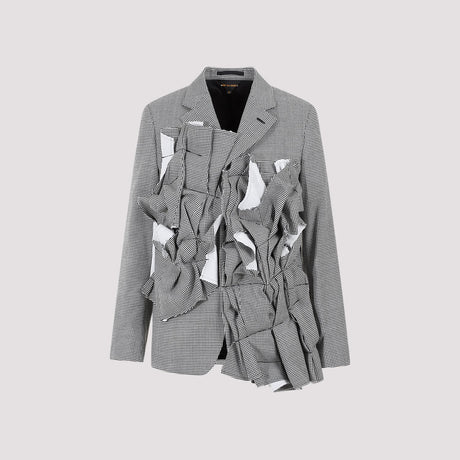 COMME DES GARÇONS Gray Wool Jacket for Women - FW23