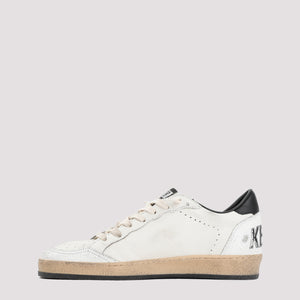 GOLDEN GOOSE Premium Leather White Sneakers for Men - FW23 Collection