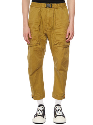 Men's Beige Cotton Pants - FW23 Collection