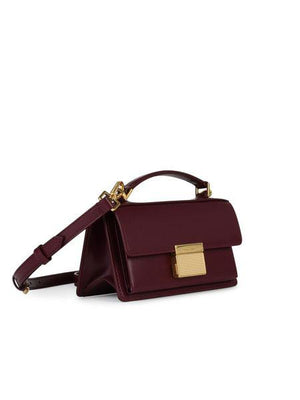 GOLDEN GOOSE Maroon Venezia Small Leather Handbag for Women Fall/Winter 2024