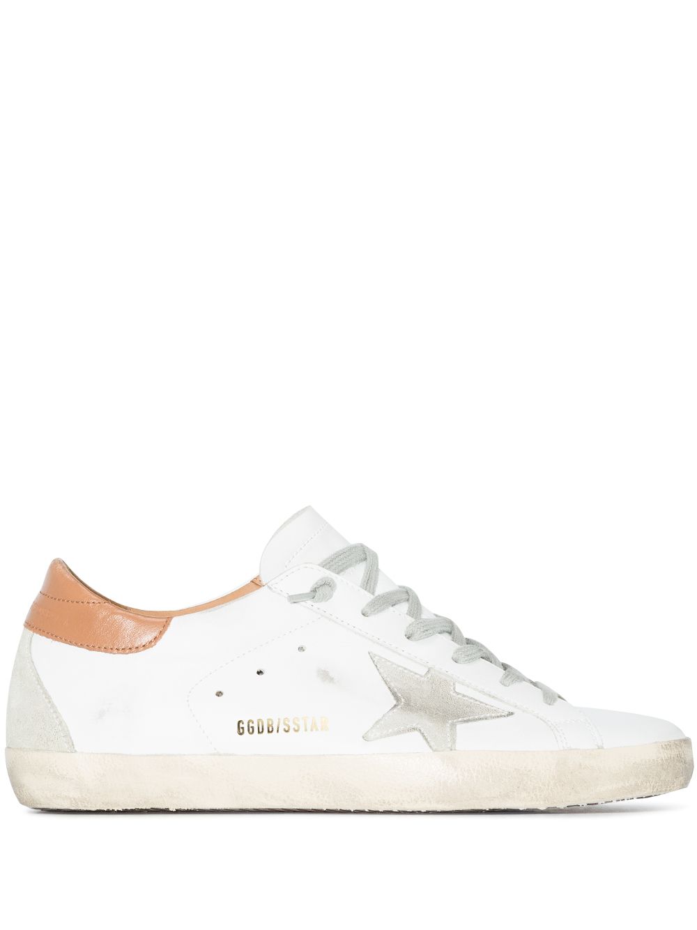 GOLDEN GOOSE White Leather Star Sneakers for Women
