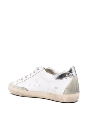 GOLDEN GOOSE Fashionable White and Pink Sneakers for Women