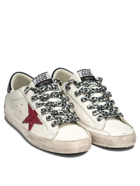 GOLDEN GOOSE Classic White Low Top Sneakers for Women