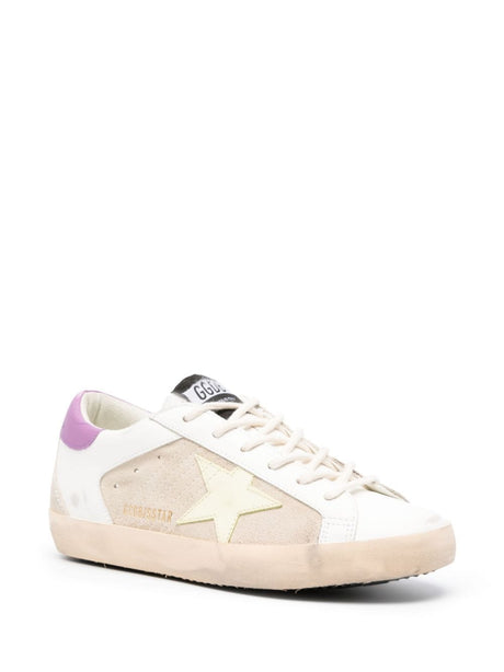 GOLDEN GOOSE Luxury Distressed Leather Low-Top Sneakers for Women