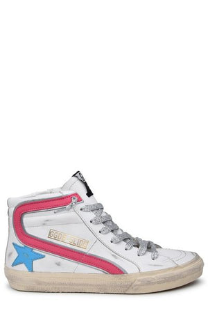 GOLDEN GOOSE Soft Canvas High-Top Sneakers for Women