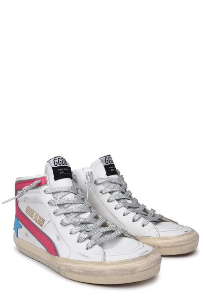 GOLDEN GOOSE Soft Canvas High-Top Sneakers for Women