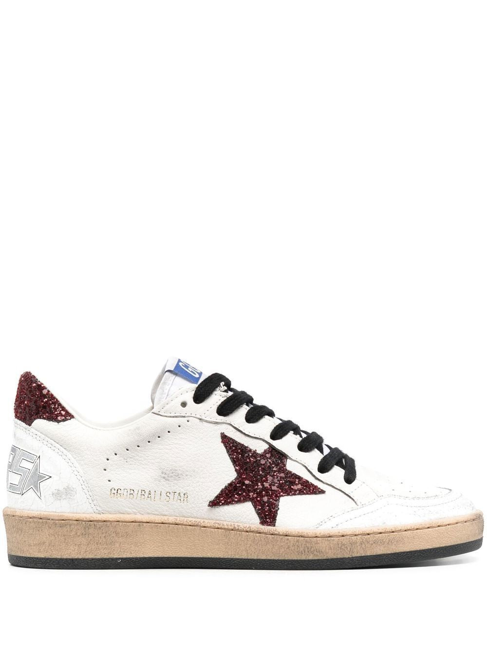 GOLDEN GOOSE White Leather Sneakers for Women FW23