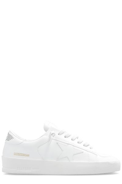 GOLDEN GOOSE Futuristic White Leather Sneaker for Women