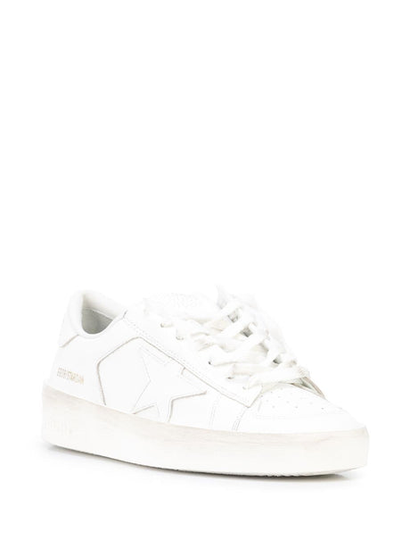 GOLDEN GOOSE Women's White Leather Sneakers - SS24 Collection