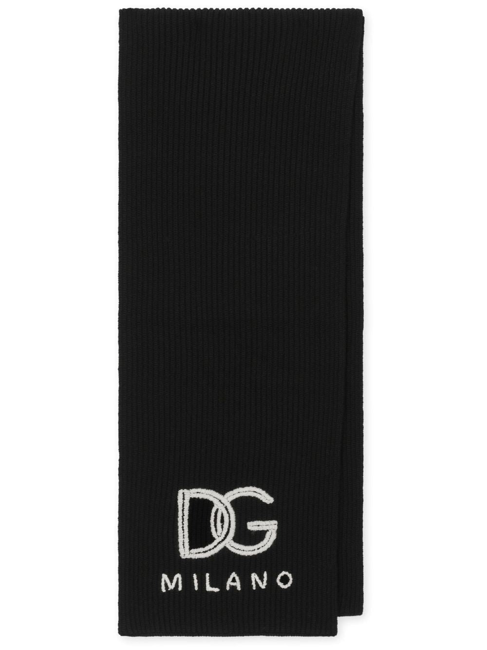 DOLCE & GABBANA Embroidered Cashmere Scarf for Men