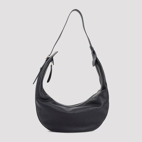 KHAITE Luxury Grained Calfskin Hobo Handbag W:37cm H:22cm D:7cm