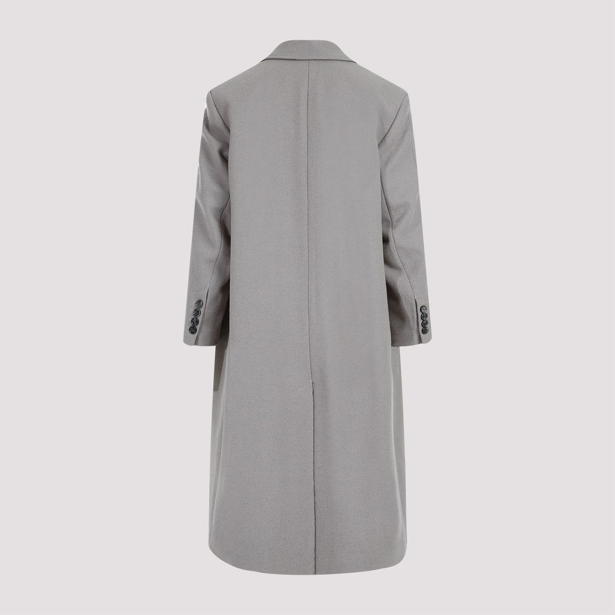 AMI PARIS Oversized Wool Jacket for Men in Neutral Tones
