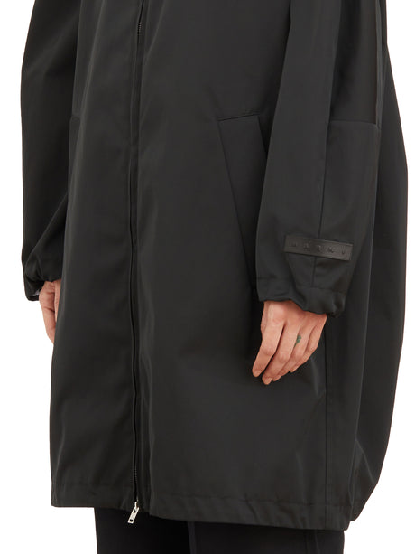 女性向けブラックパーカージャケット-SS24コレクション