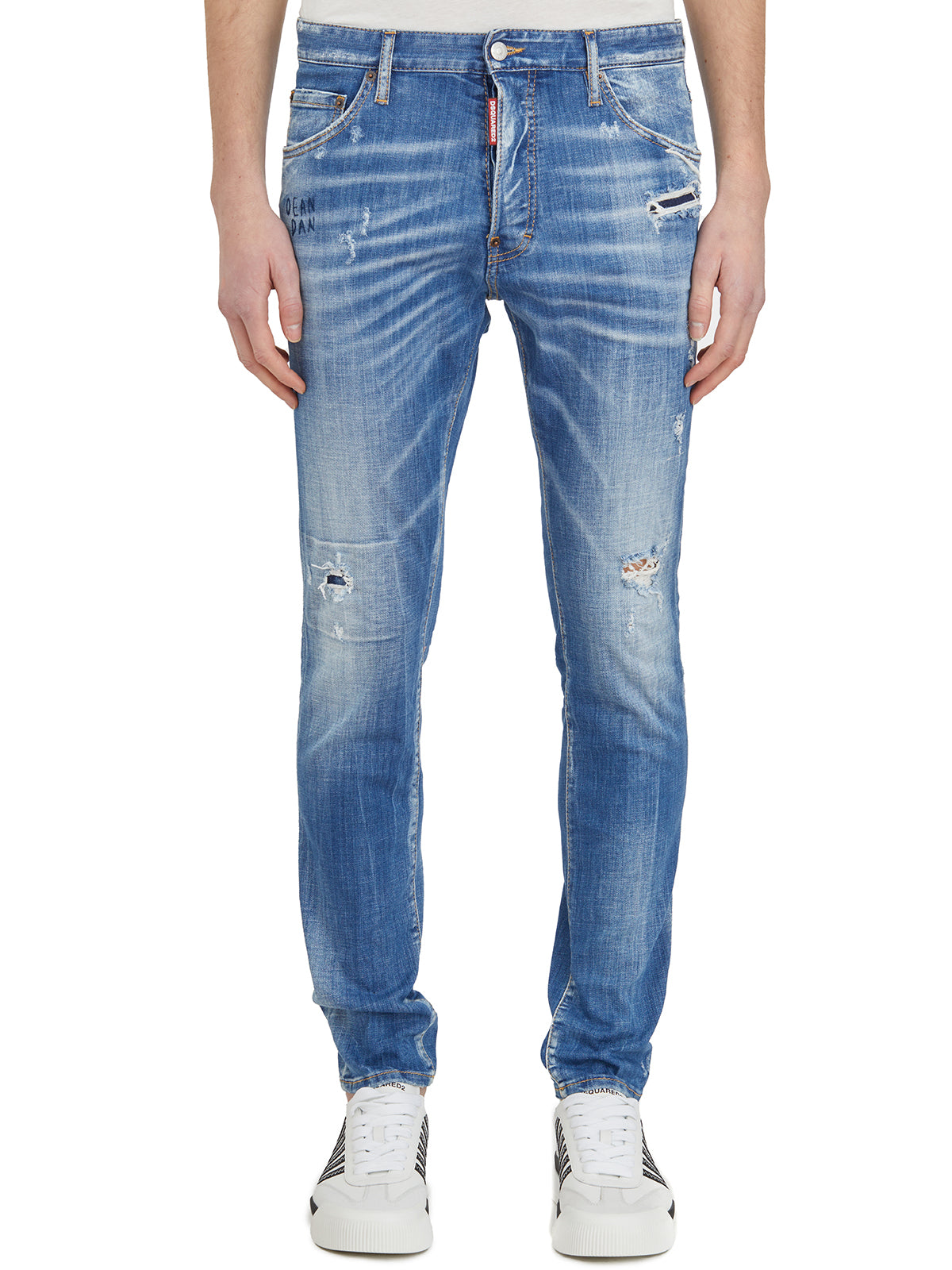 Quần Jeans Cool Guy màu xanh dành cho nam - Bộ sưu tập SS24