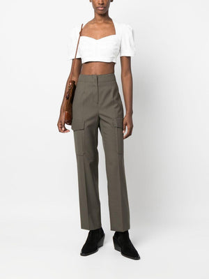 White Hemp and Viscose Women's Top for SS23 Collection [ISABEL MARANT original collection]