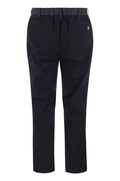 Men's French-Inspired Drawstring Trousers