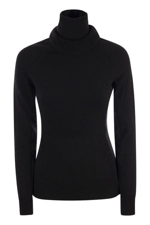 MONCLER GRENOBLE Warm and Stylish Wool Turtleneck Sweater for Women