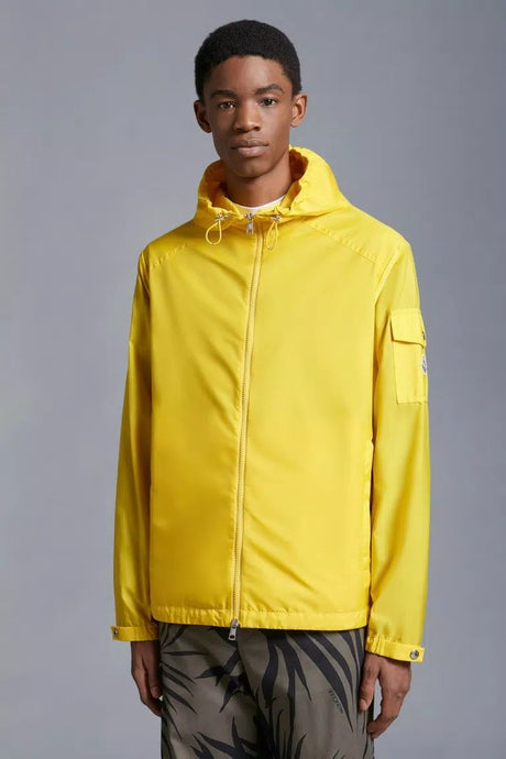 MONCLER Sleek Active Jacket in Bold Yellow for Men - SS24