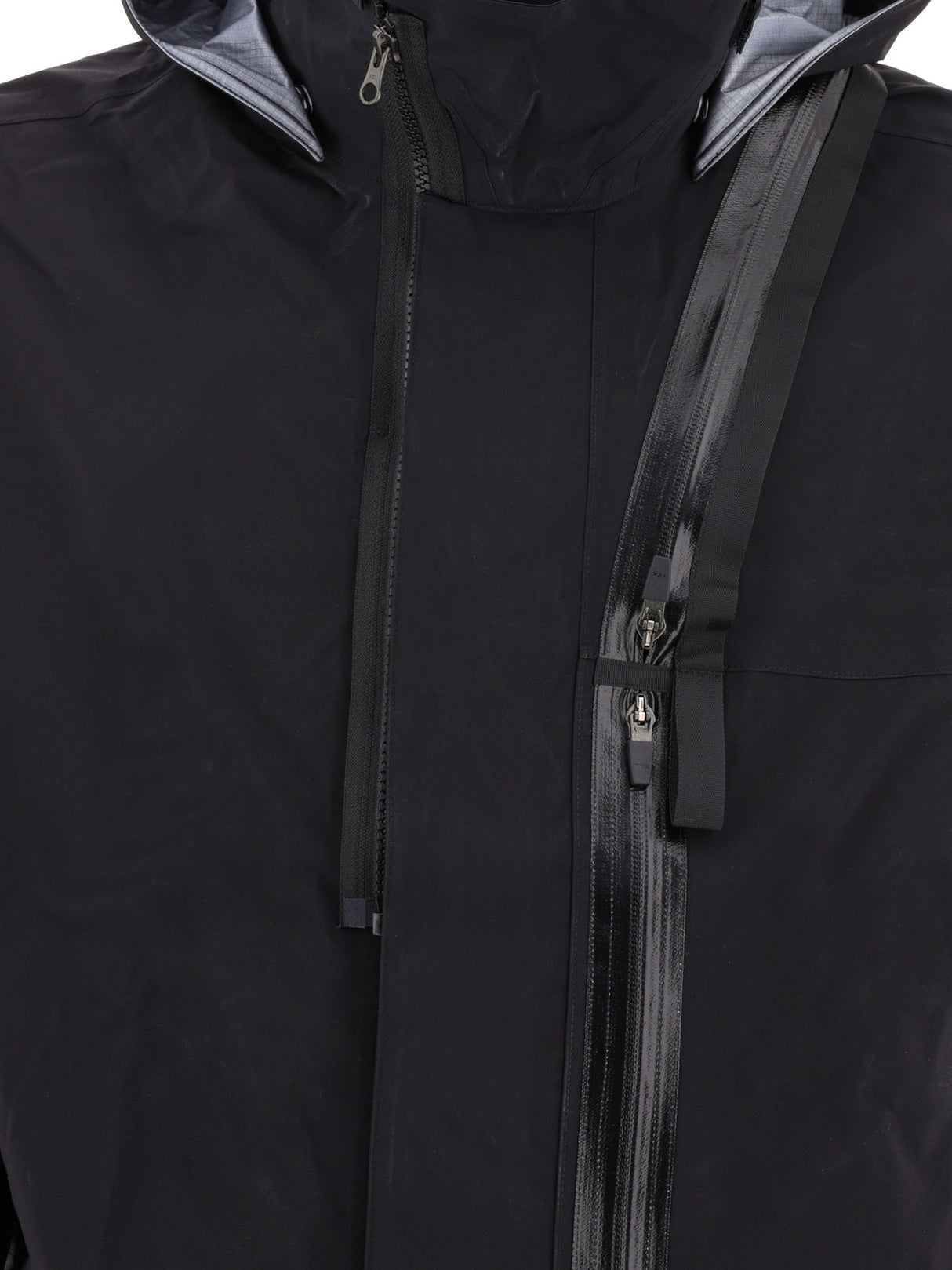 男士黑色休闲版 Gore-Tex Pro 夹克外套