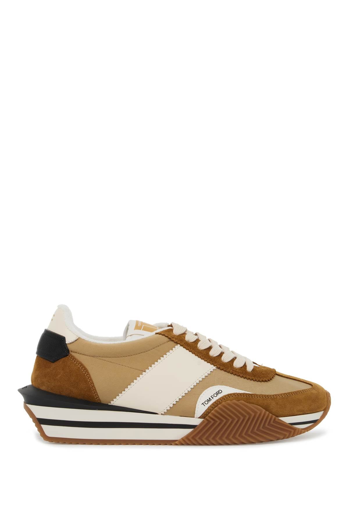 TOM FORD TECHNO CANVAS AND SUEDE 'JAMES' Sneaker