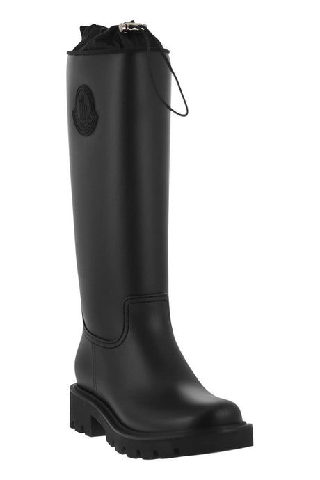 MONCLER Urban Chic Waterproof Knee-High Rain Boots