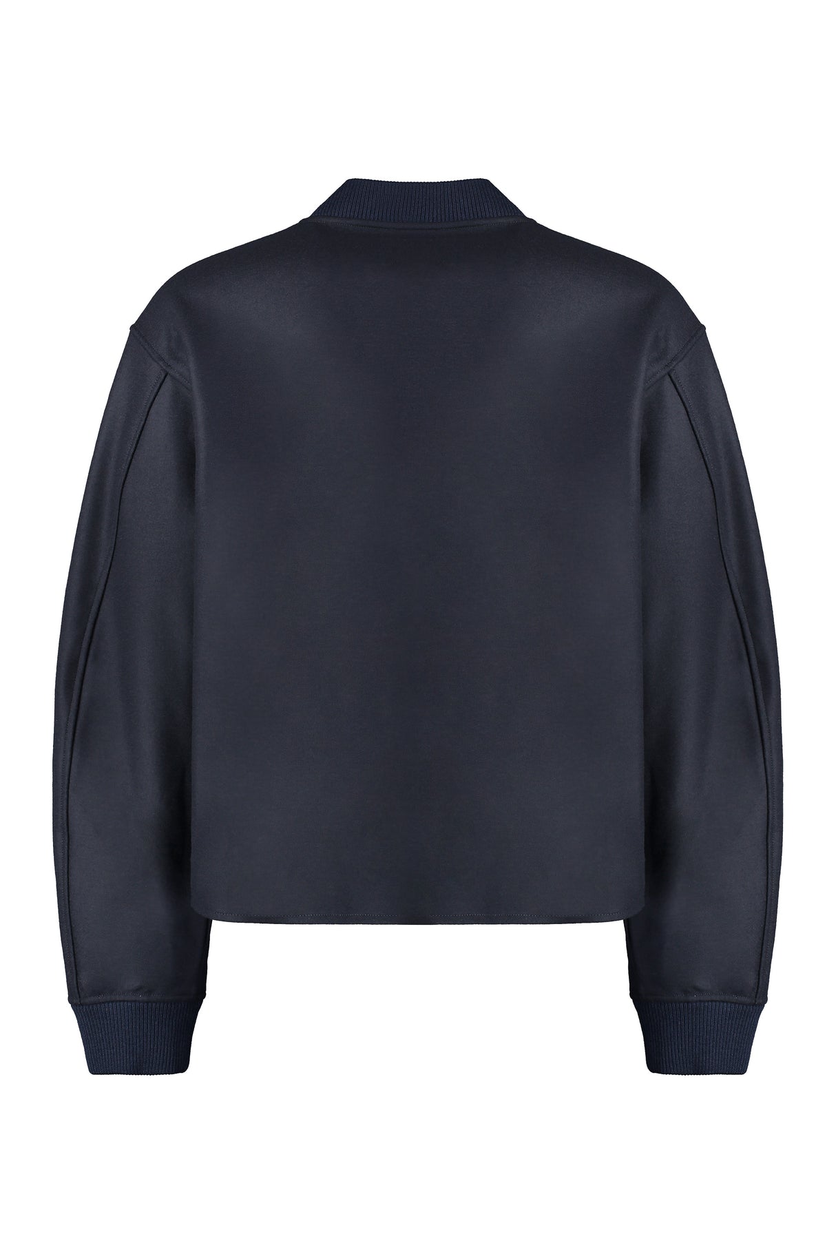 JIL SANDER Navy Blue Wool Blazer for Men - FW23 Collection