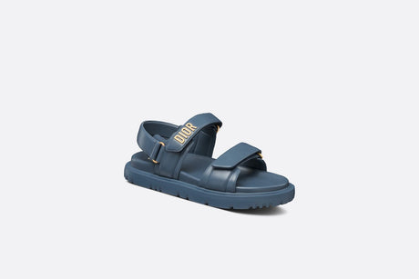Azul 100% Leather Velcro Sandals for Women